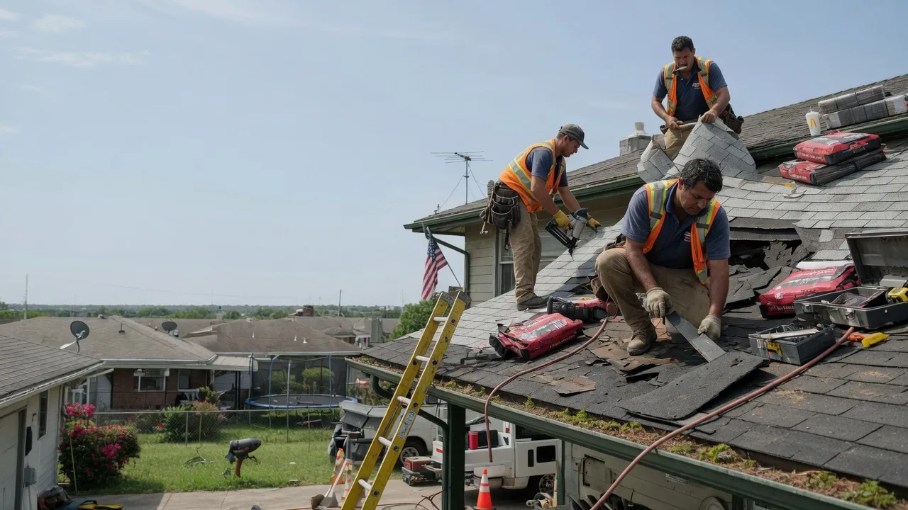 Roof Repair in Mccaulley, TX near me